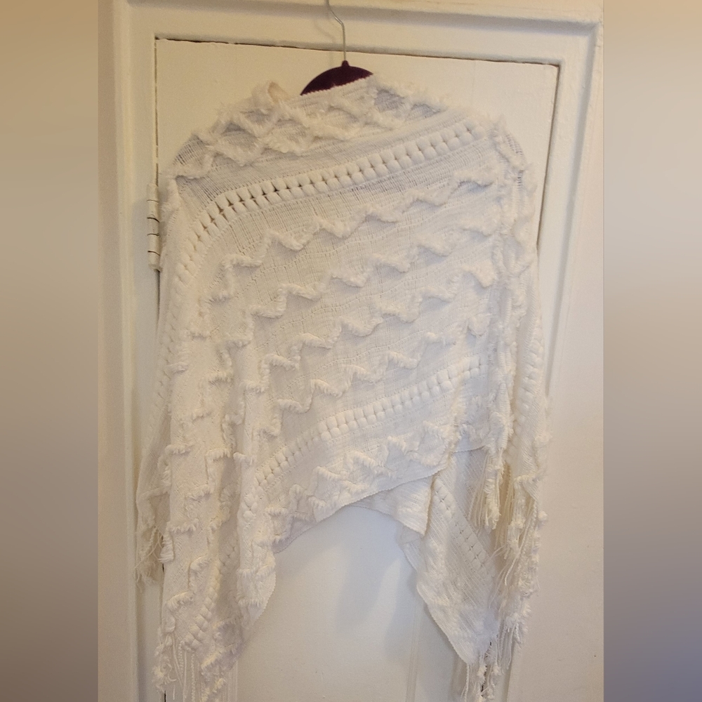 White poncho
